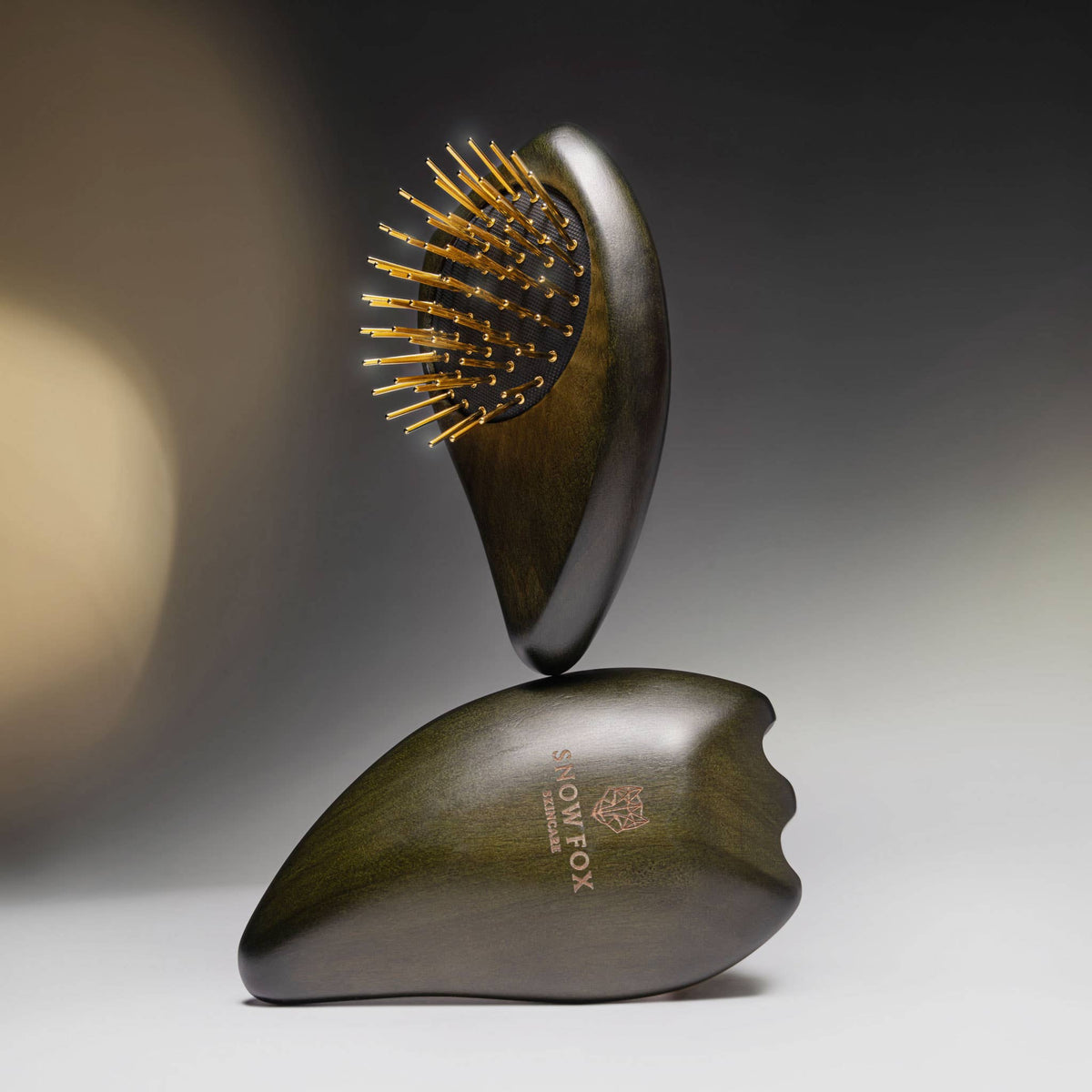 Gua Sha Hair & Scalp Brush & Massager: Ghost Edition | Hopcraft